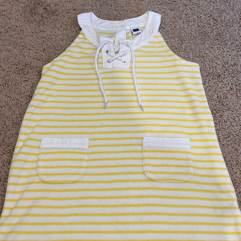Janie and Jack terry swim cover up.  Size 4.  Like new, excellent condition